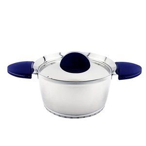 BergHOFF Stacca Stainless Steel Covered Casserole  7"